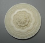 Elfenbeindeckelplatte