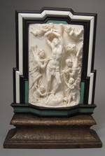 Der Heilige Sebastian, von Engeln gepflegt