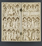 Diptychon mit Szenen der Passion Christi