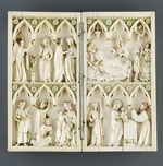 Diptychon mit Szenen des Marienlebens